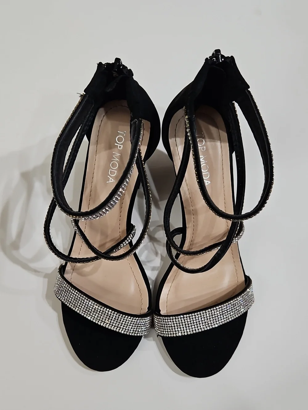 Black Chunky Heels